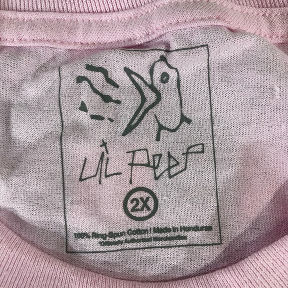 Lil Peep 11/1 Love Shining Star Estate GBC Pink T - Picture 5 of 5